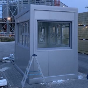 Pawilon z płyt warstwowych