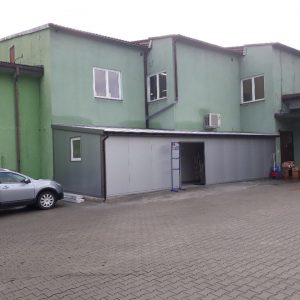 Obiekt z płyty warstwowej