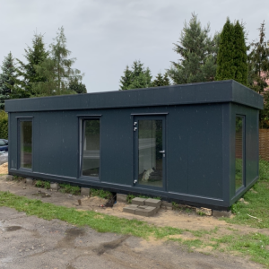 Kontener pracowniczy z płyty warstwowej