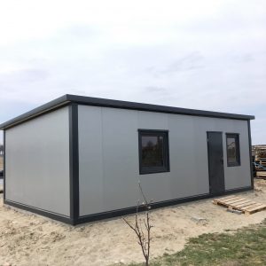 Kontener pracowniczy z płyty warstwowej