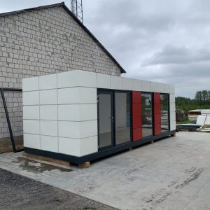 Pawilon z płyty warstwowej