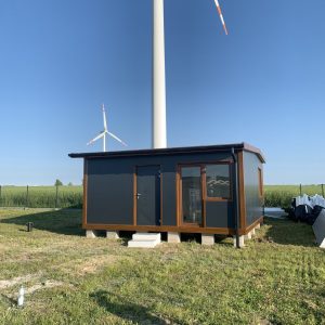 Domek letniskowy z płyty warstwowej