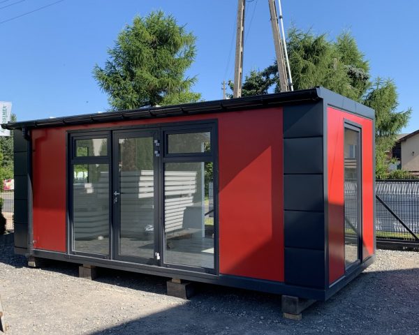 Pawilon z płyty warstwowej