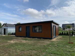 Domek letniskowy z płyty warstwowej