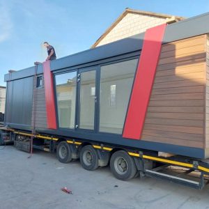 Pawilon z płyty warstwowej