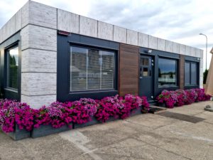 Pawilon z płyty warstwowej