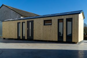 Pawilon z płyty warstwowej