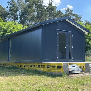 Pawilon z płyty warstwowej