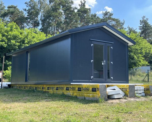 Pawilon z płyty warstwowej